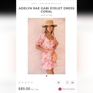 Adelyn Rae Floral Dress